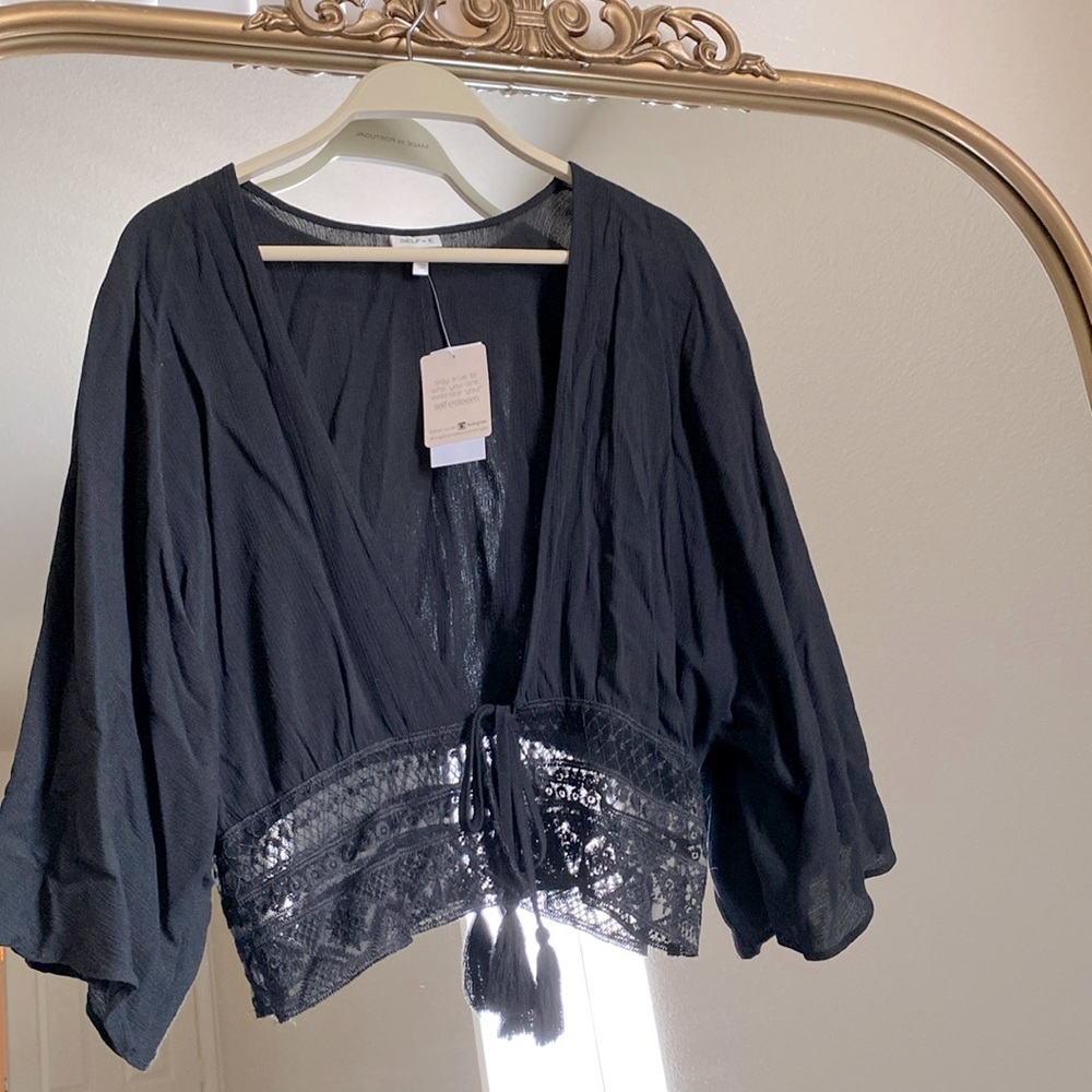 Lace Trim Top